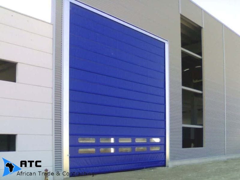 باب اللف السريع للمختبرات