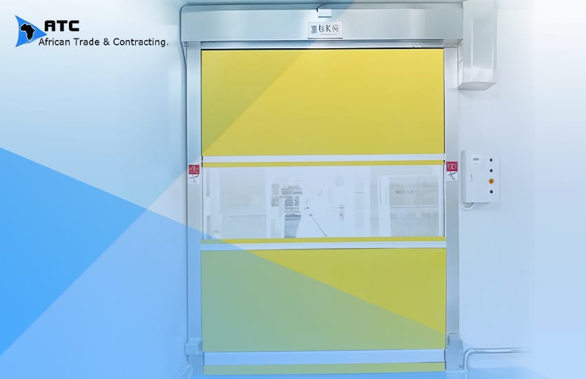 باب اللف السريع للمختبرات