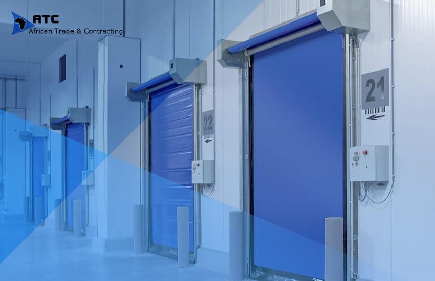 باب سريع الرفع للاستخدام البارد